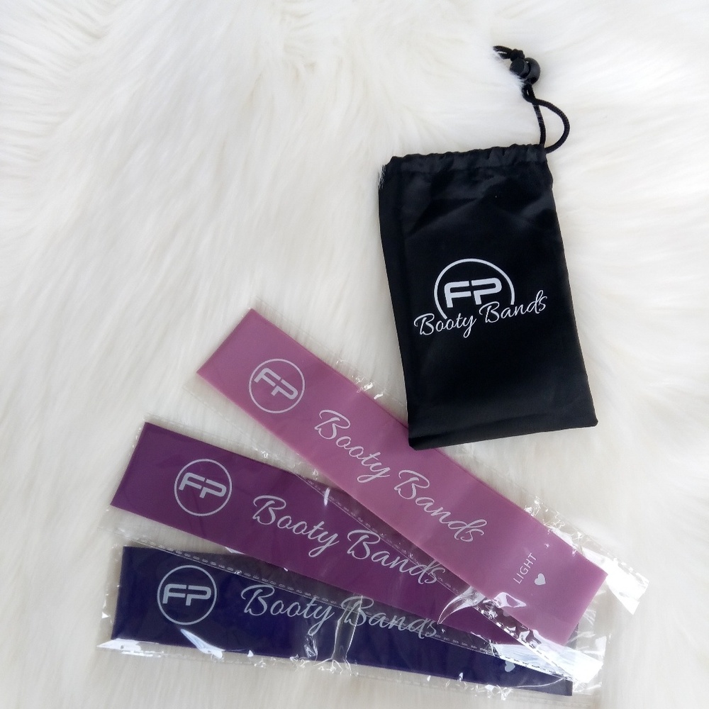 Set of 3 New Booty Band with carrying case